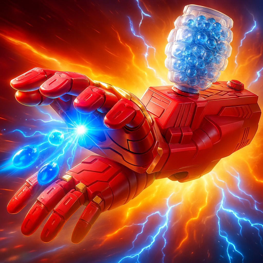 IronMan – Super Guante Lanzador de Hidrogel